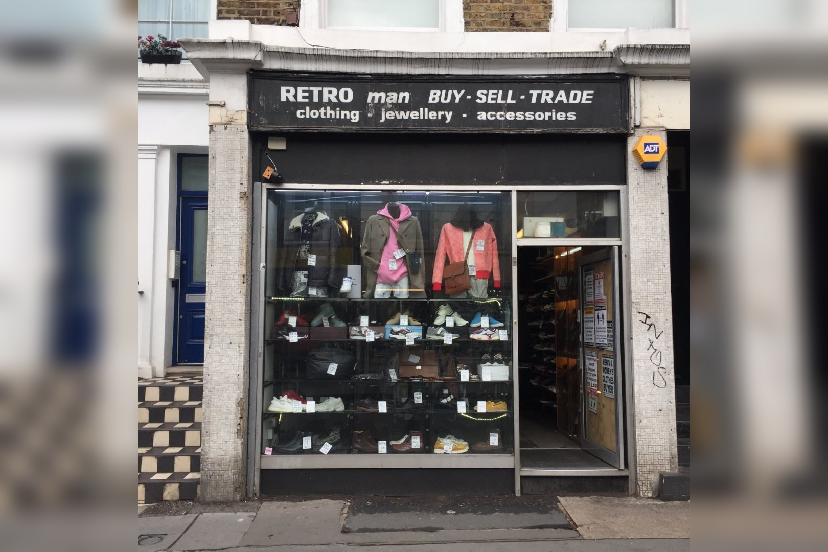 Retro Man in London