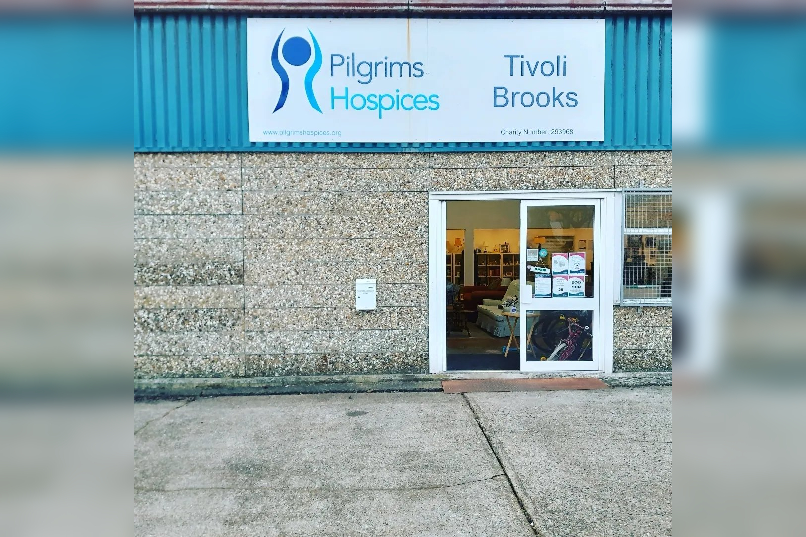 Margate Tivoli Brooks Furniture shop - Pilgrims Hospices in Margate