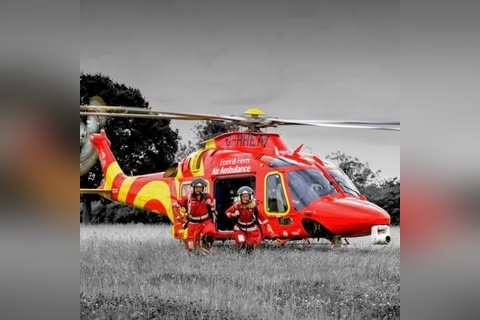 Essex & Herts Air Ambulance EHAAT Donation Centre in Stevenage