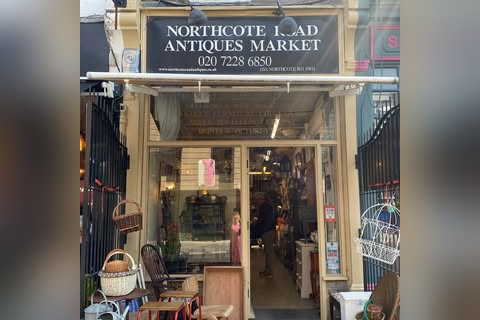 Northcote Road Antiques Market in London