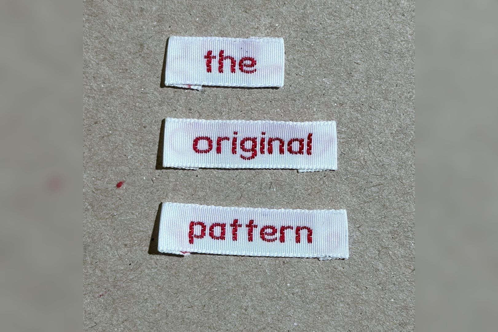 The Original Pattern in London