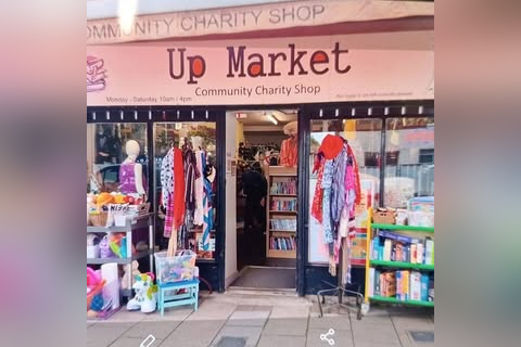 Up Market Charity Shop in London