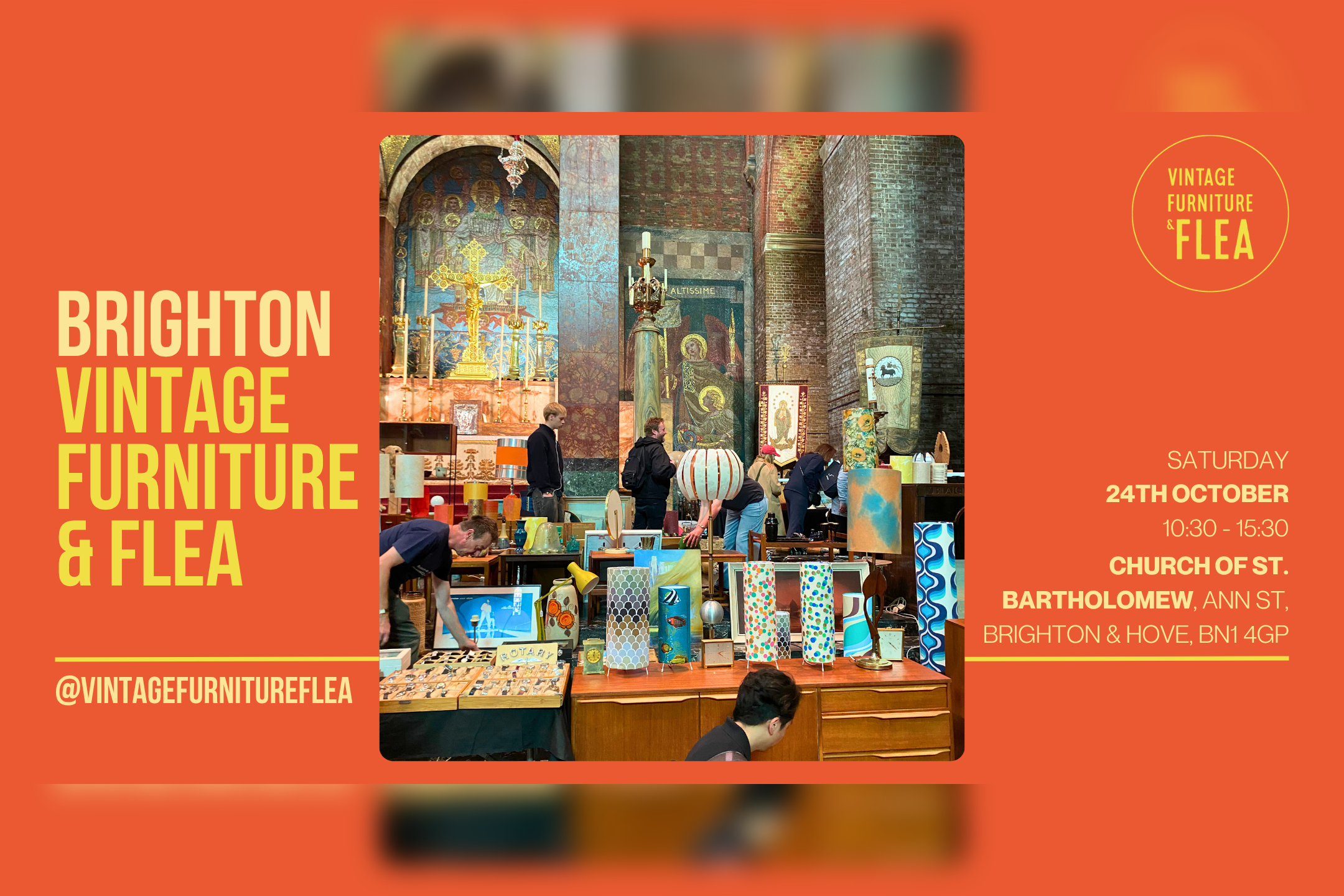 The Brighton Vintage Furniture & Flea in Brighton and Hove