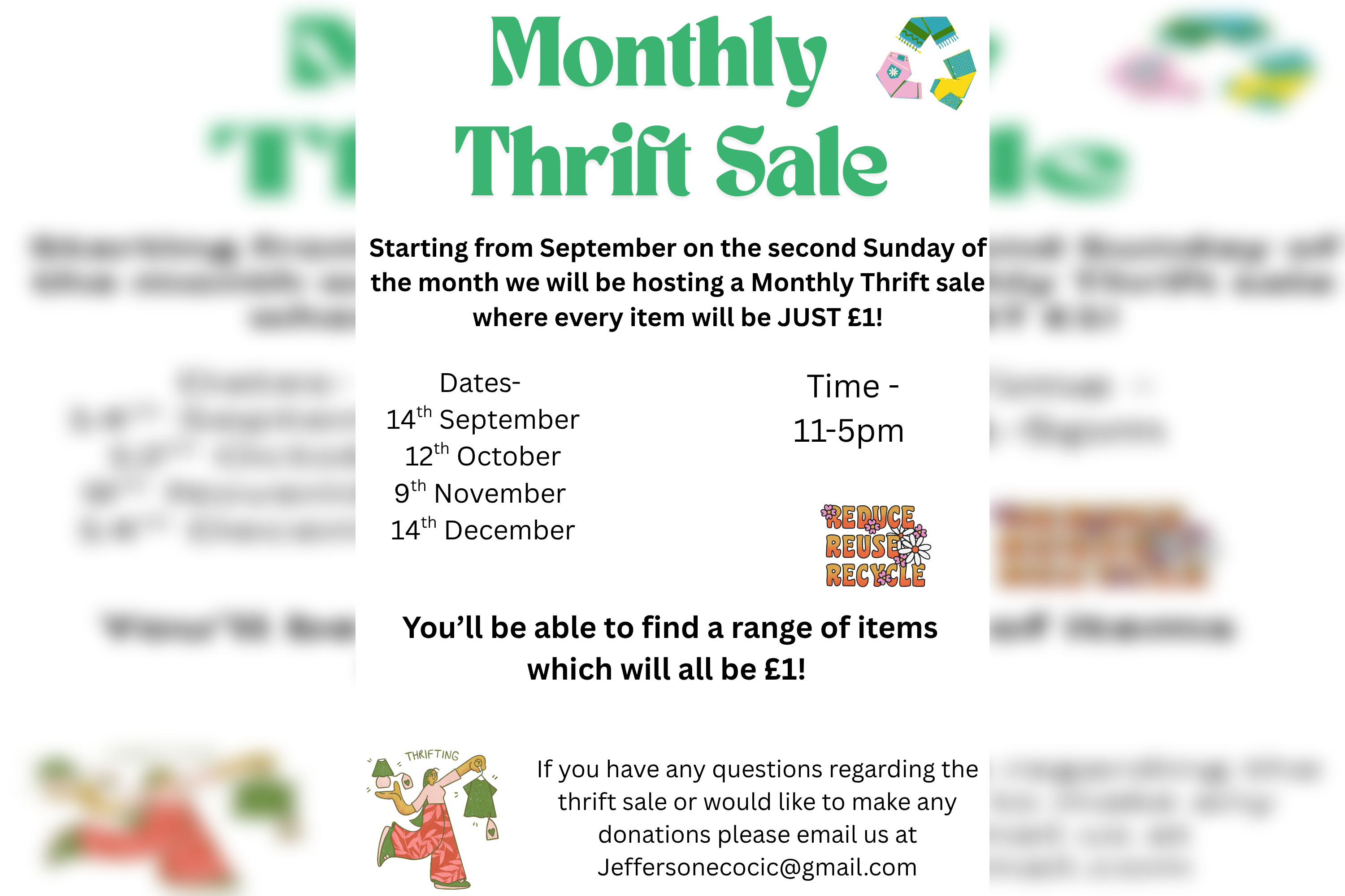 Thrift Sale in St Albans