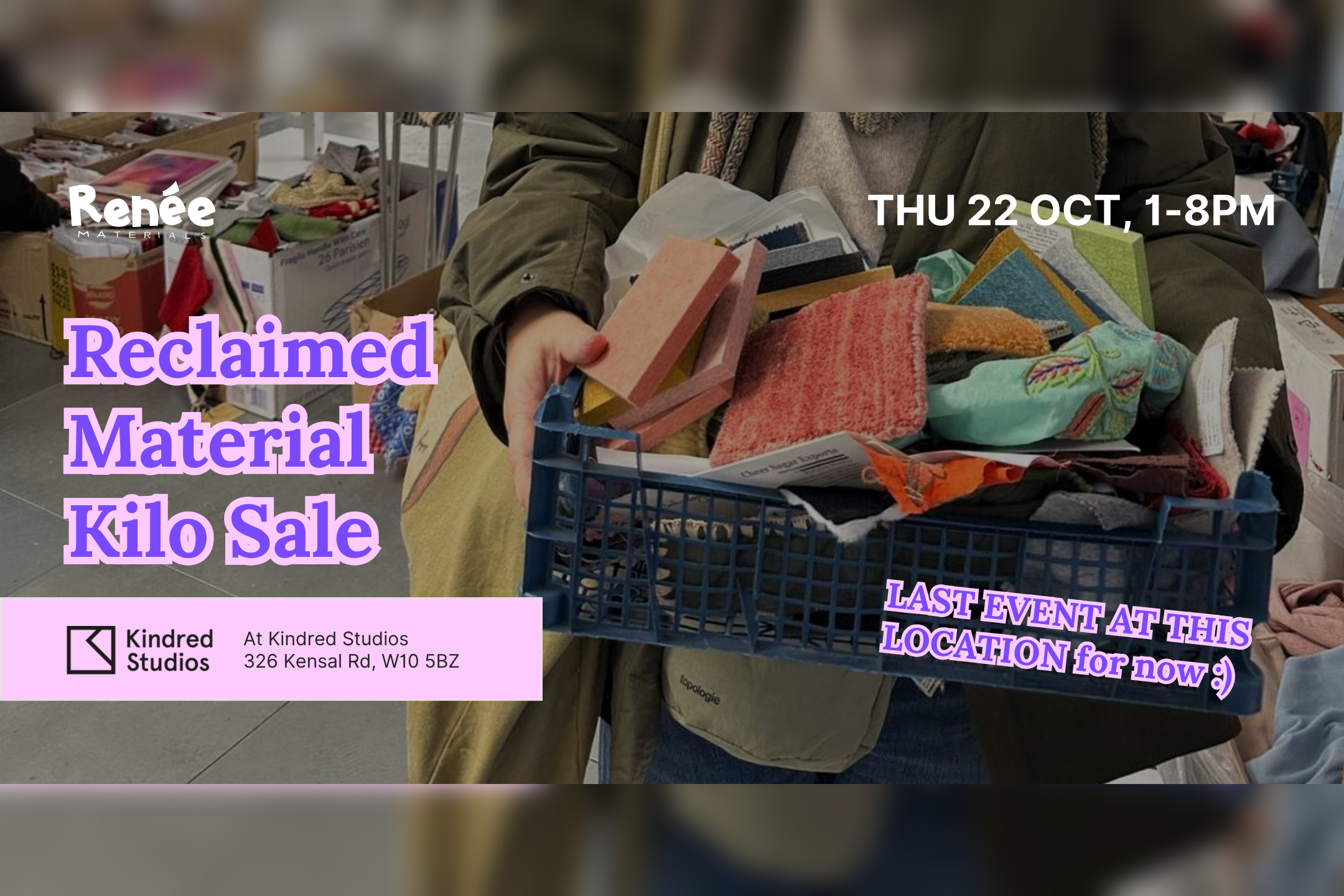 [Oct] Reclaimed Material Kilo Sale in West London in London