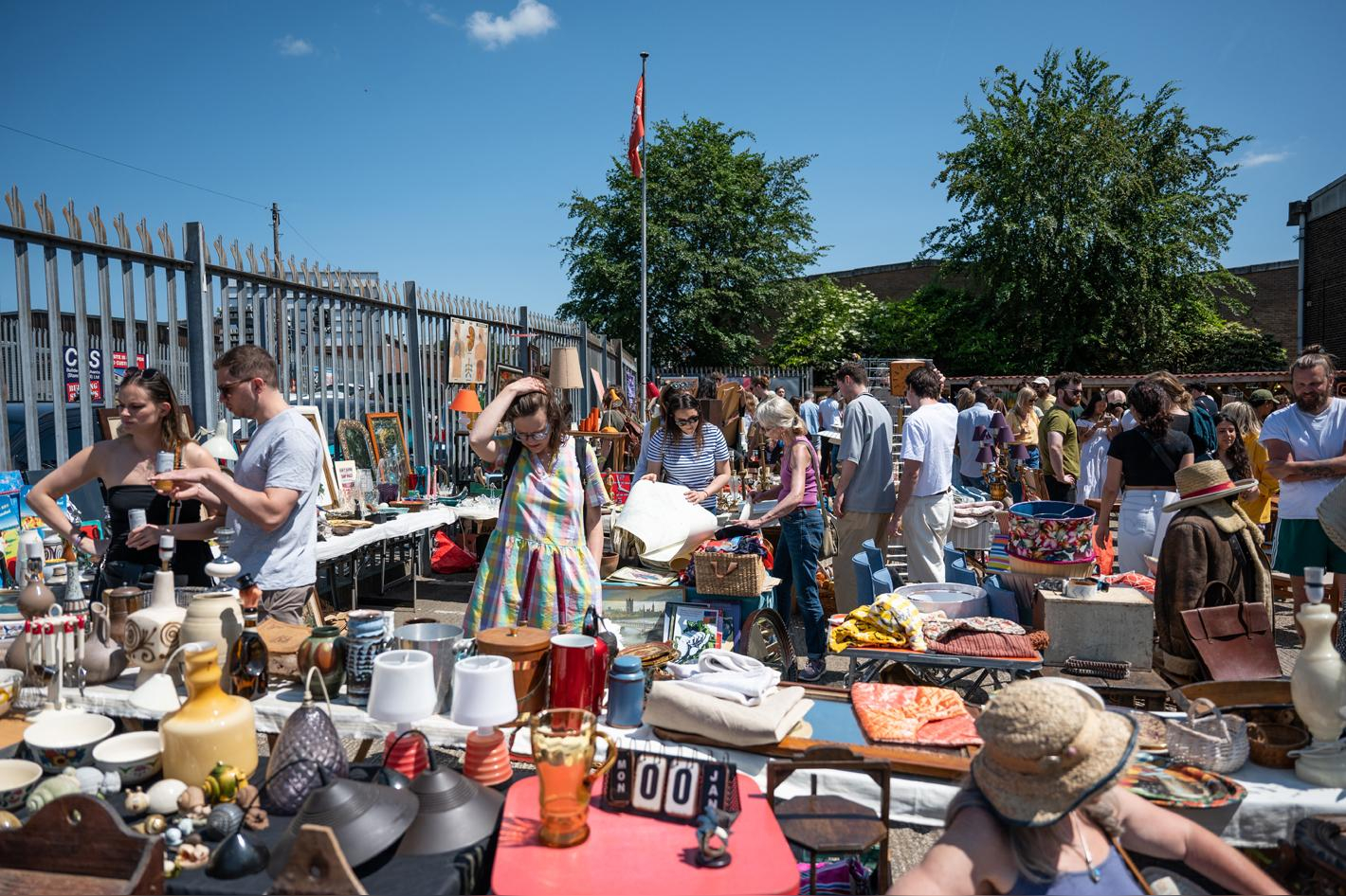 Walthamstow Flea Market in London