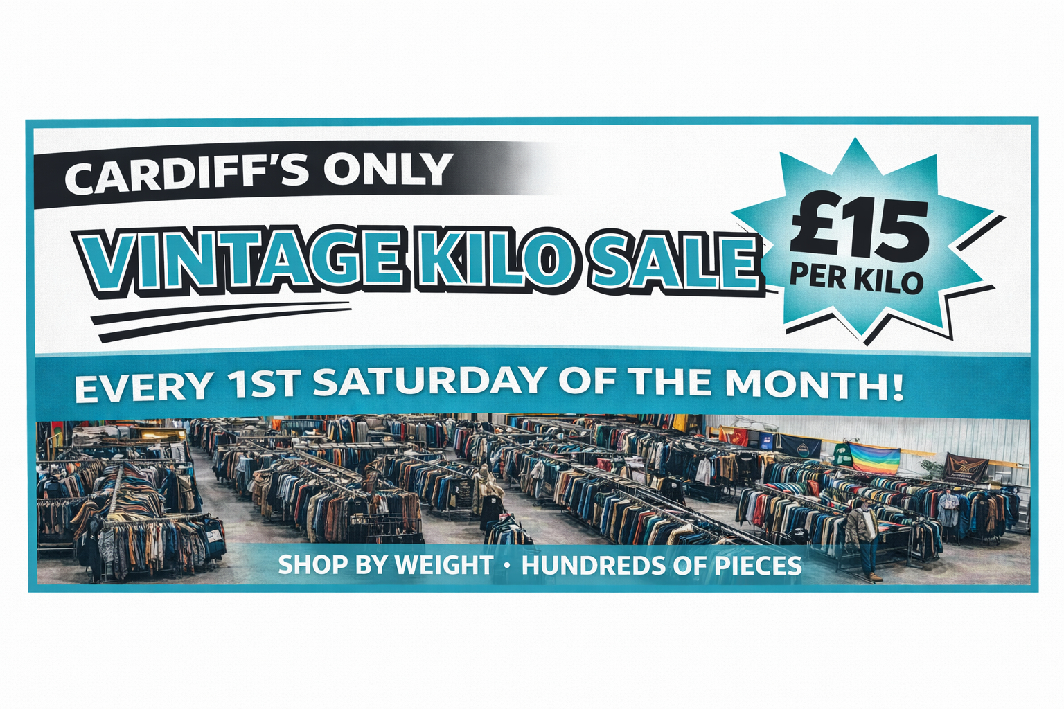 VINTAGE KILO SALE in Cardiff