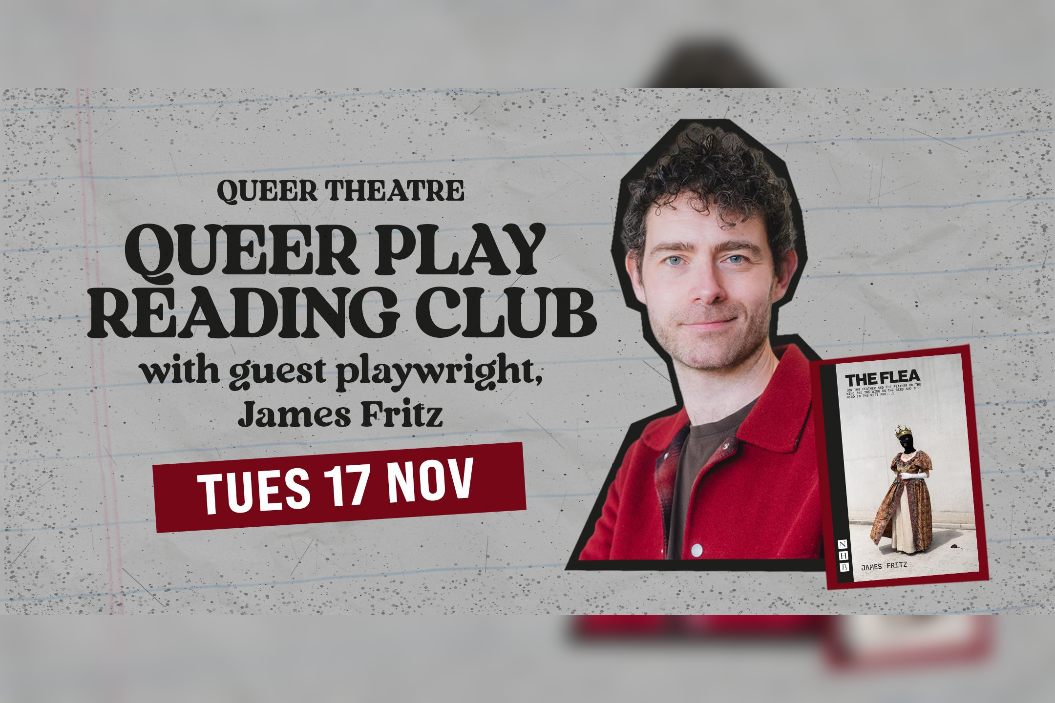 Queer Play Reading Club: The Flea by James Fritz in London