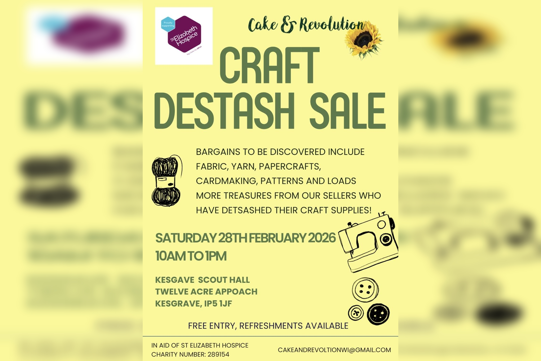 Destash Sale - Sell your unwanted craft supplies in Kesgrave