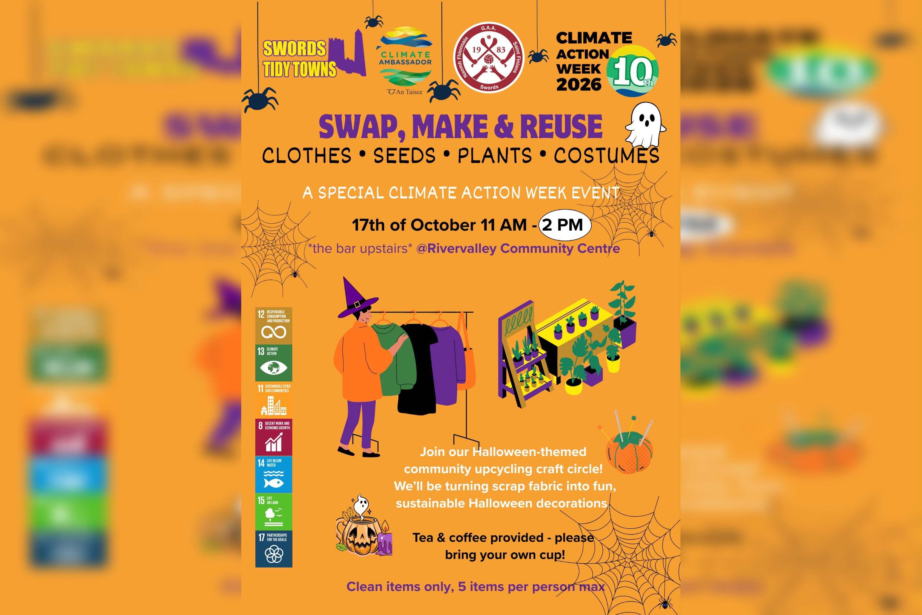 Swords Tidy Towns Clothes Swap Shop in Swords