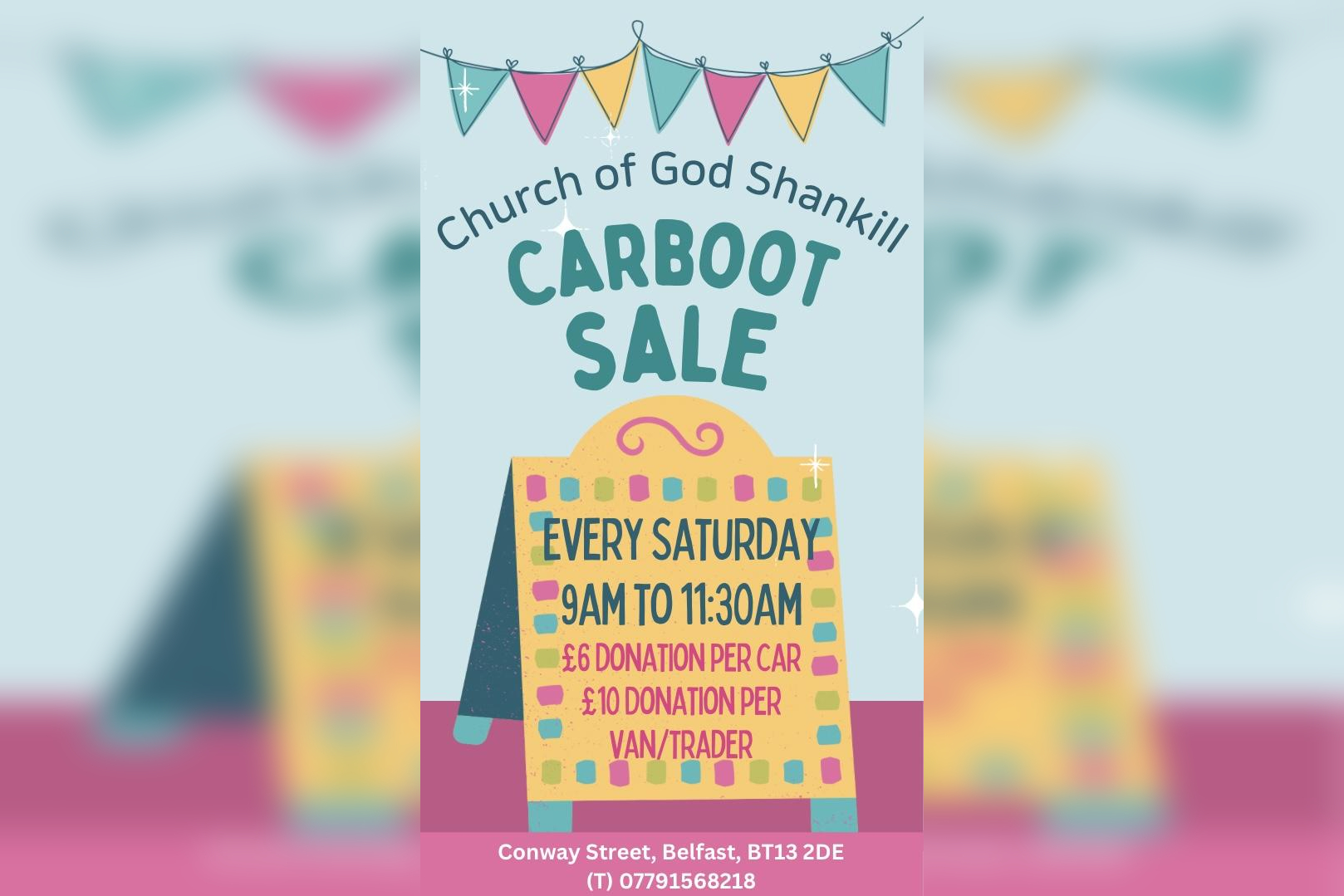 Weekly Car Boot Sale in Belfast
