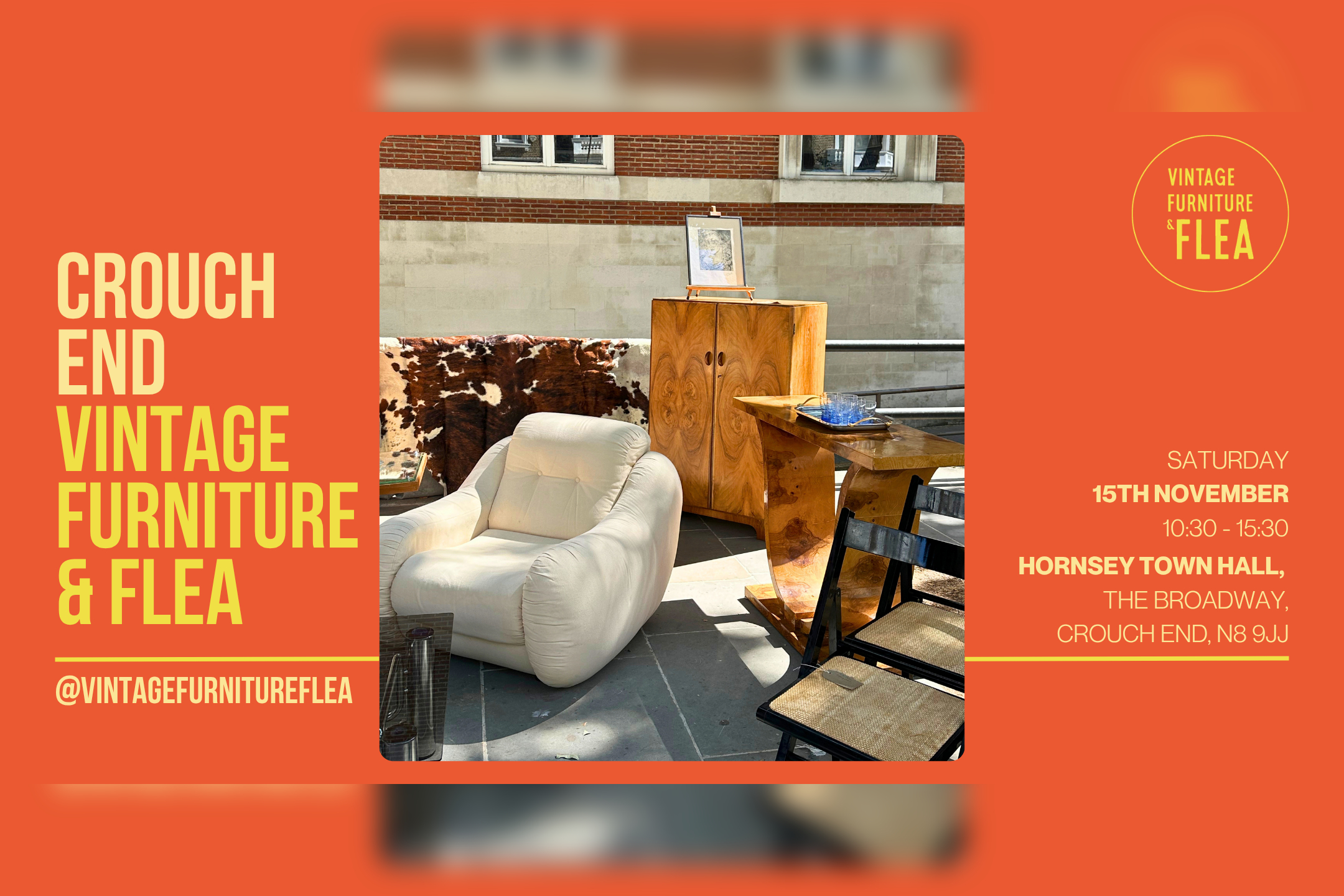 The Crouch End Vintage Furniture & Flea Market in London
