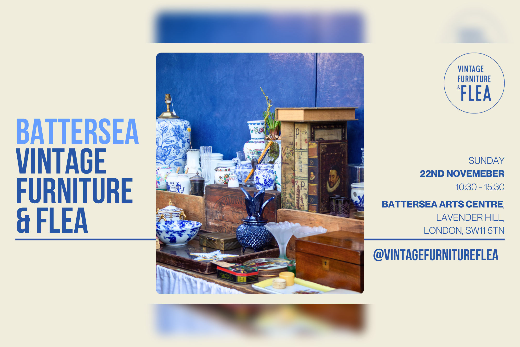 The Battersea Vintage Furniture & Flea Market in London