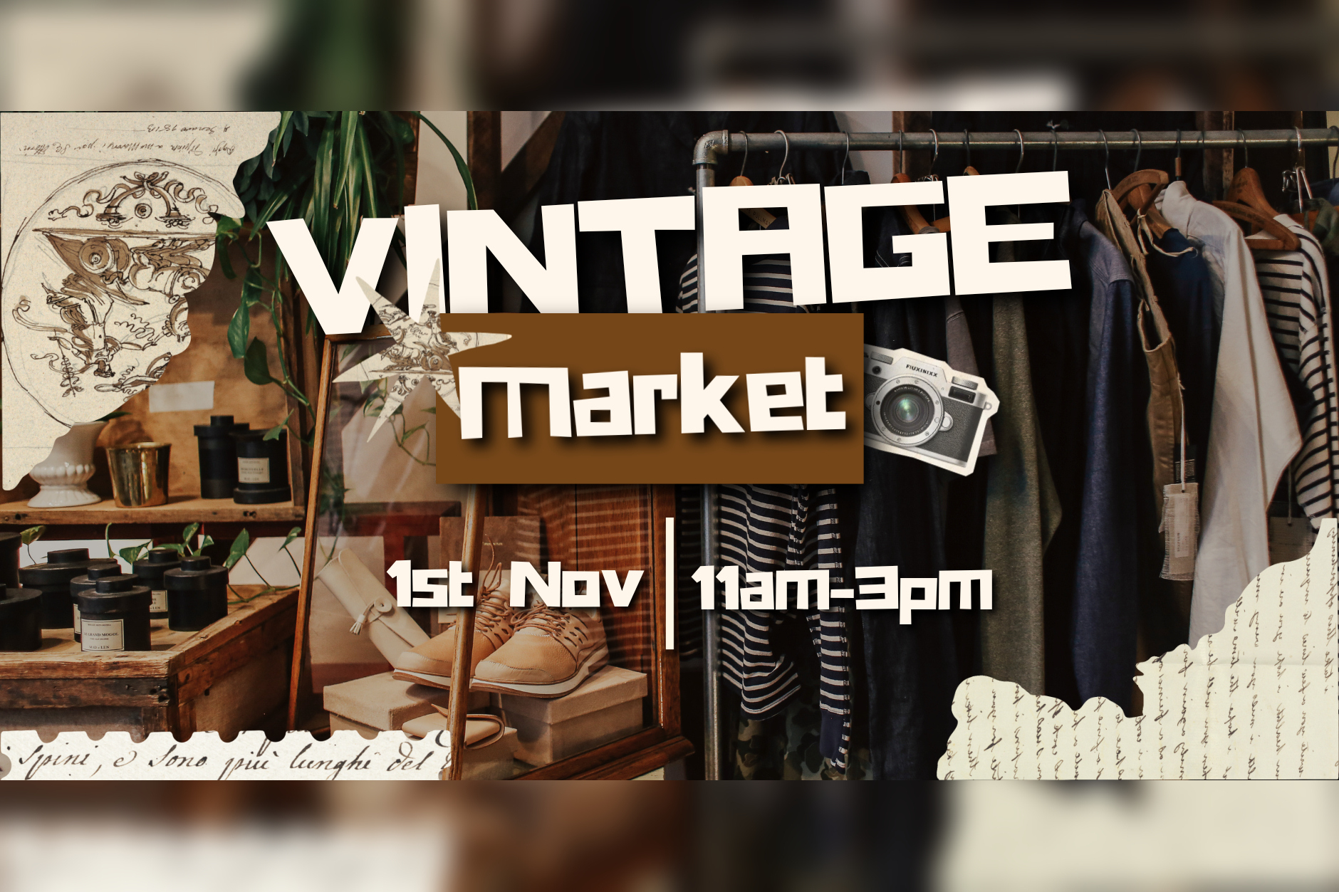 Vintage Market Fair at Saltdean Lido in Saltdean