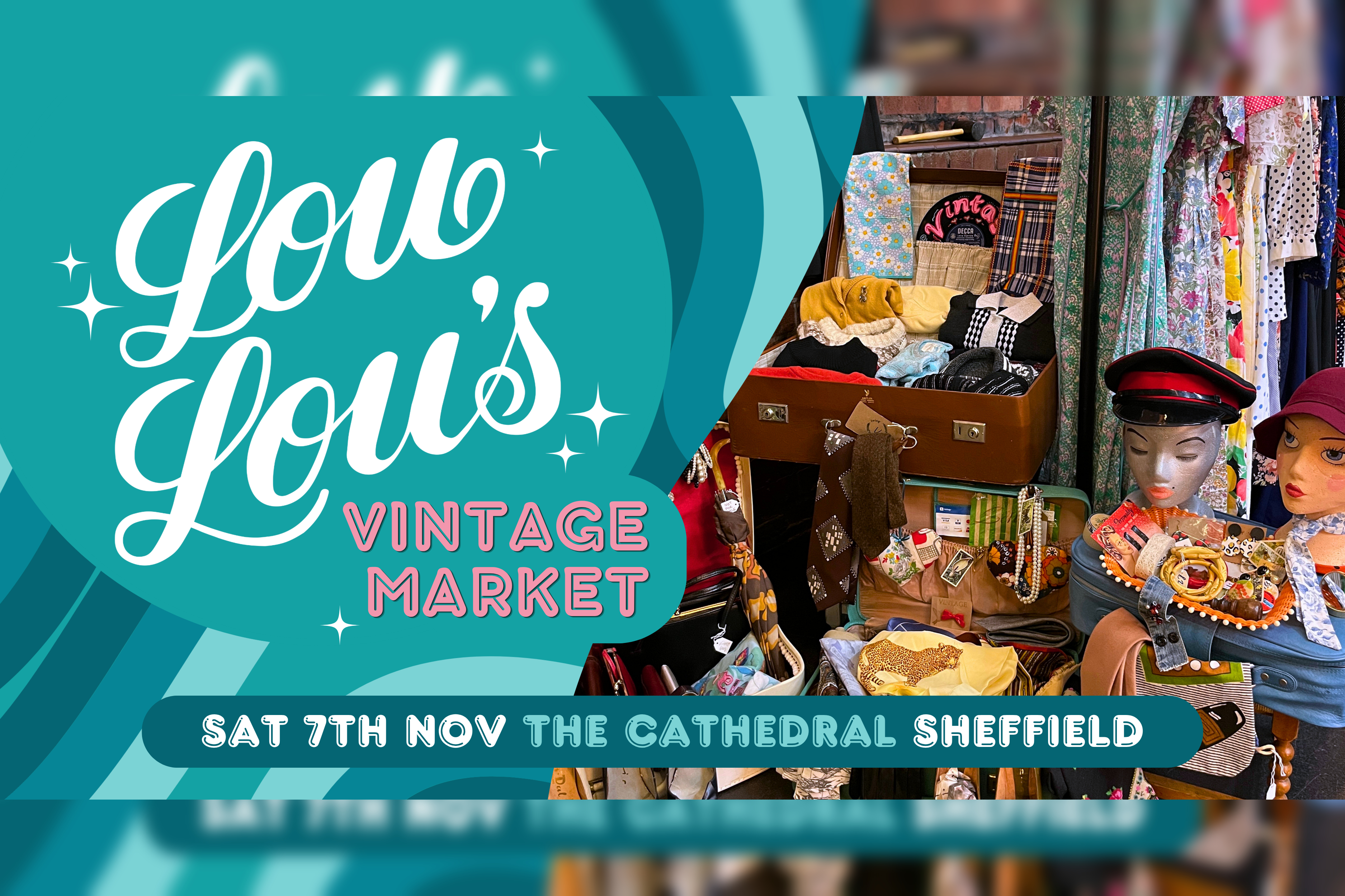 Lou Lou's Sheffield Vintage Market in Sheffield City Centre