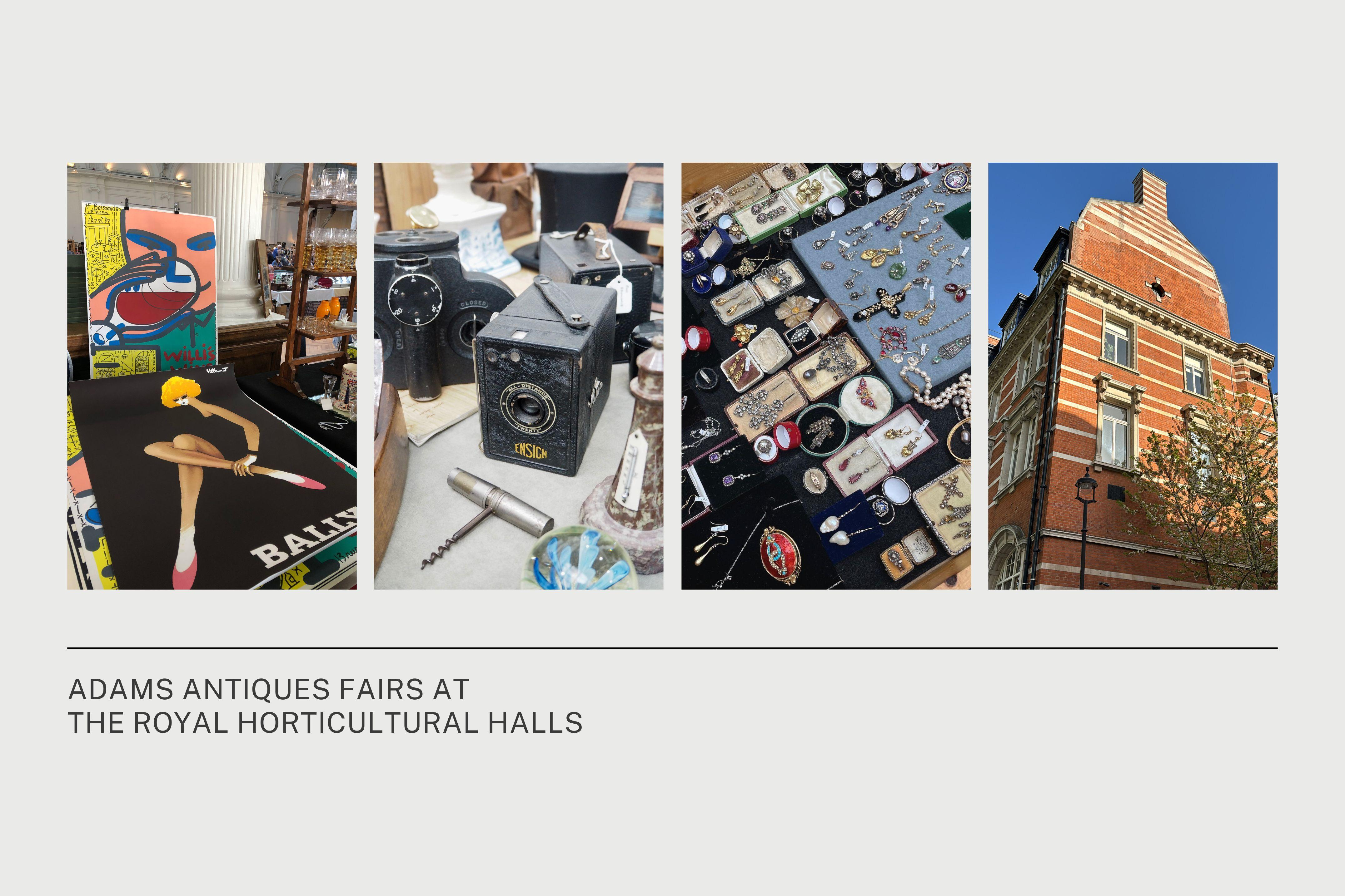Adams Antiques Fairs at The Royal Horticultural Halls in London