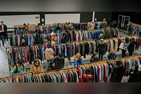 Edinburgh Napier University Headlock Vintage Clothing Sale in Edinburgh