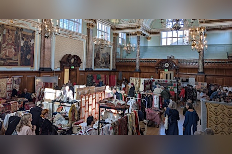 The Textile Society's London Antique and Vintage Fair in London