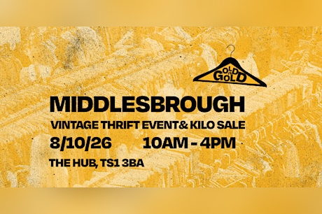 8th October - Middlesbrough's BEST Vintage Thrift Event & Kilo Sale in Middlesbrough