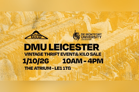 1st October - DMU'S BEST Vintage Kilo Sale in Leicester