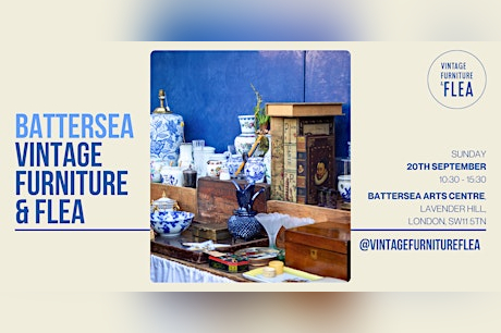 The Battersea Vintage Furniture & Flea Market in London