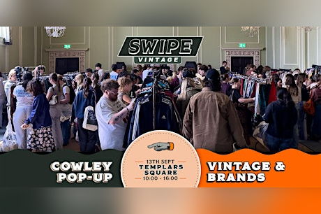 Swipe Vintage x Cowley Kilo Sale in Oxford