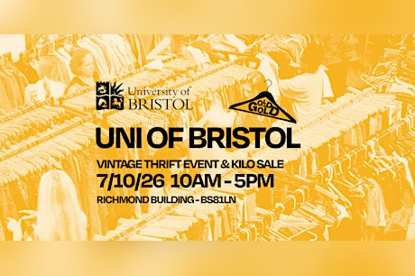 7th October - Uni of Bristol's BEST Vintage Thrift Event & Kilo Sale in Clifton