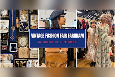 Vintage Fashion Fair Farnham in Farnham