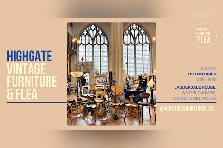 The Highgate Vintage Furniture & Flea Market in London