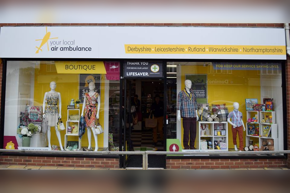 The Air Ambulance Charity Shop Kingsthorpe in Northampton