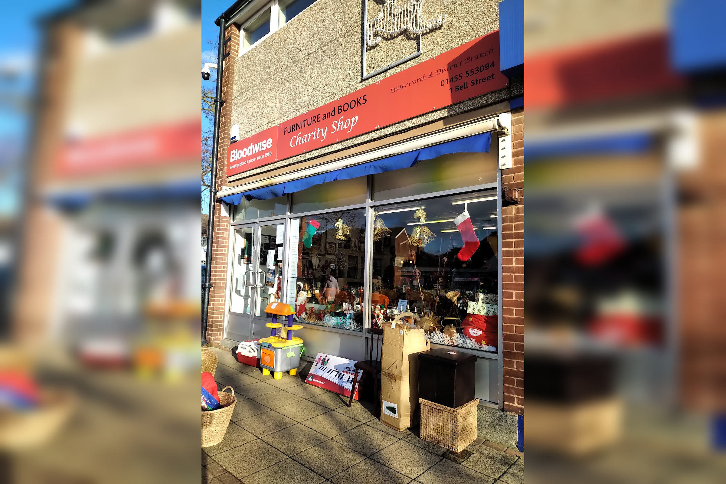 Blood Cancer UK Furniture and Book Charity Shop in Lutterworth