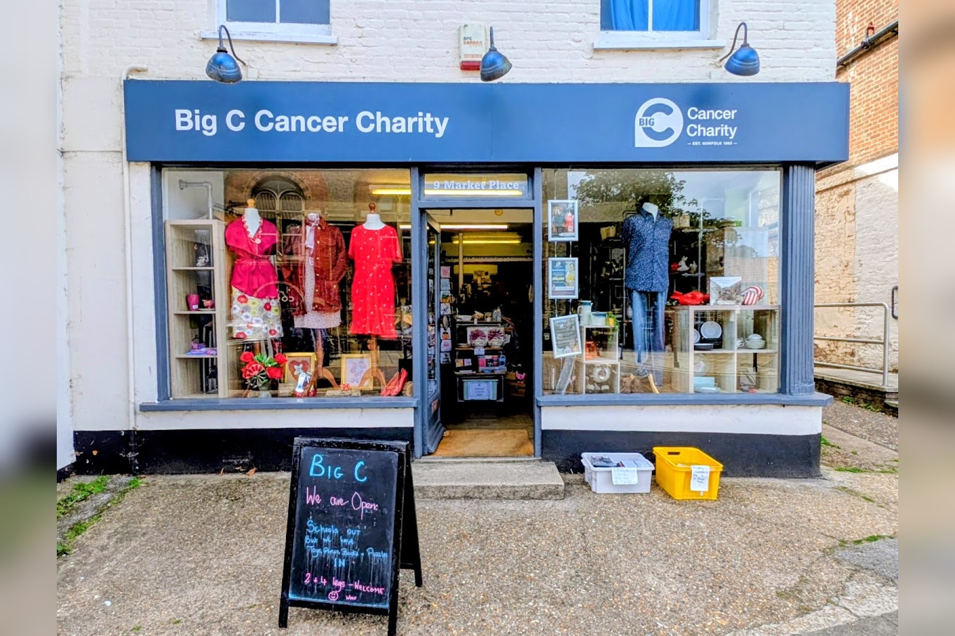 Big C Charity Shop in Swaffham