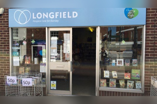 Longfield Hospice Charity Book Shop in Dursley