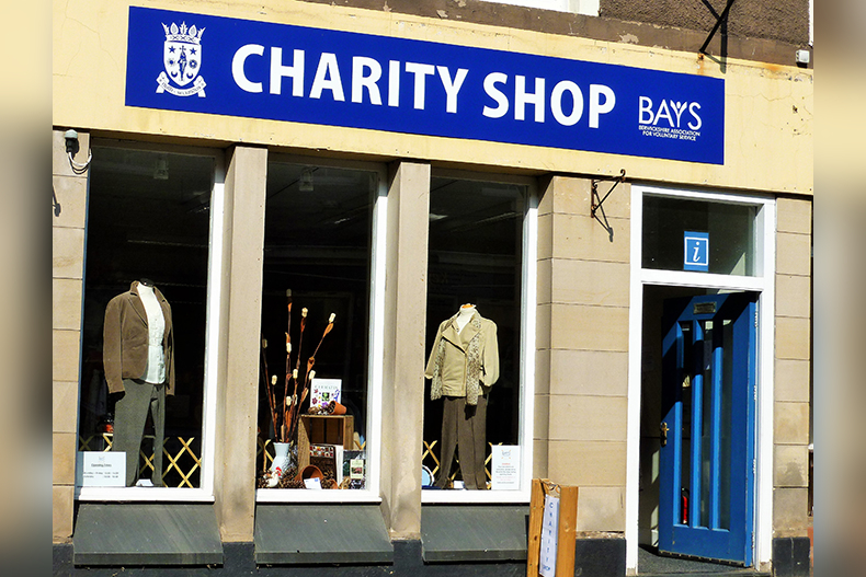 BAVS Charity Shop in Coldstream