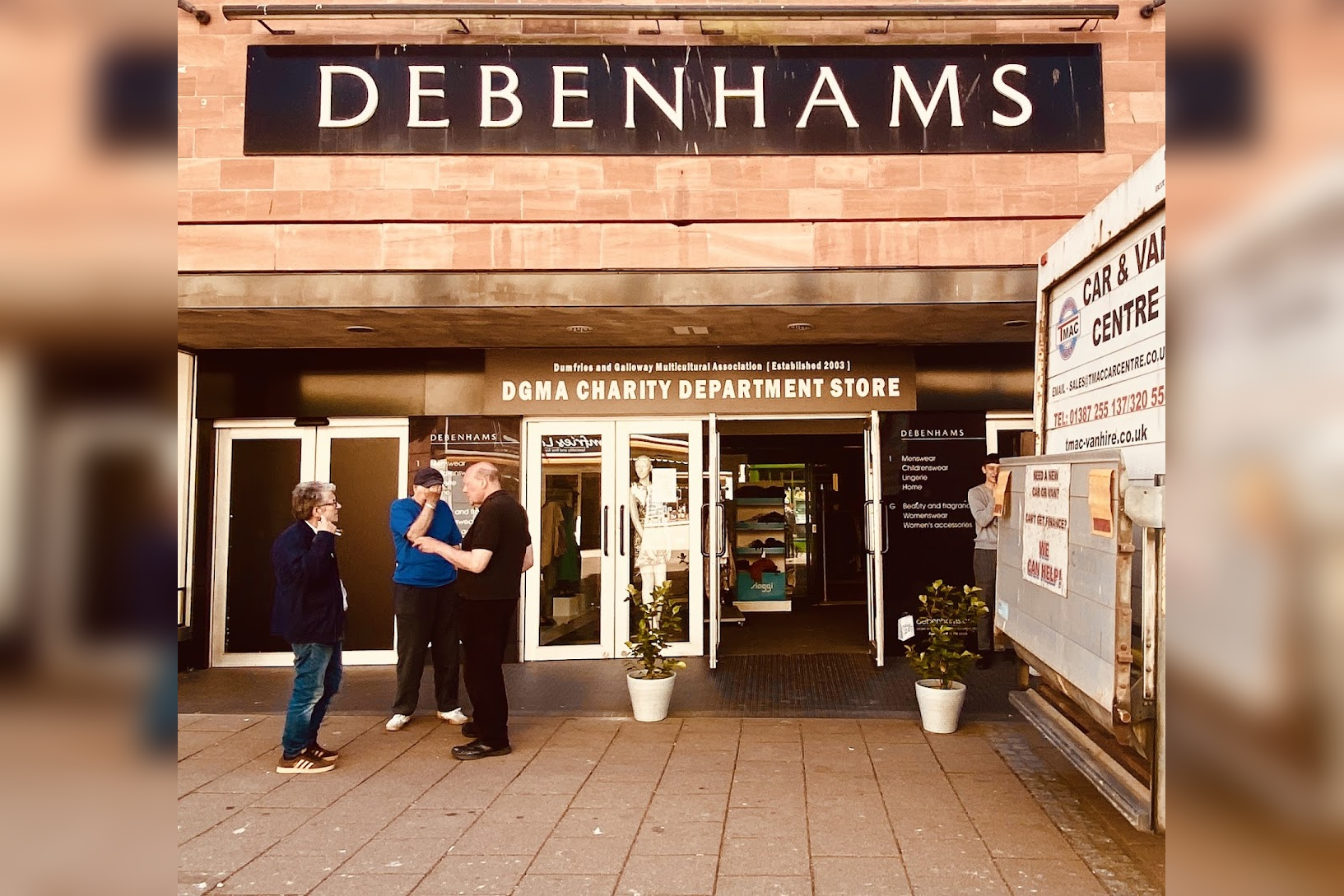 DGMA Charity Department Store in Dumfries