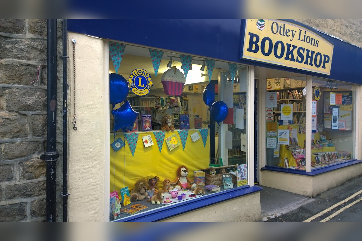 Otley Lions Bookshop in Otley