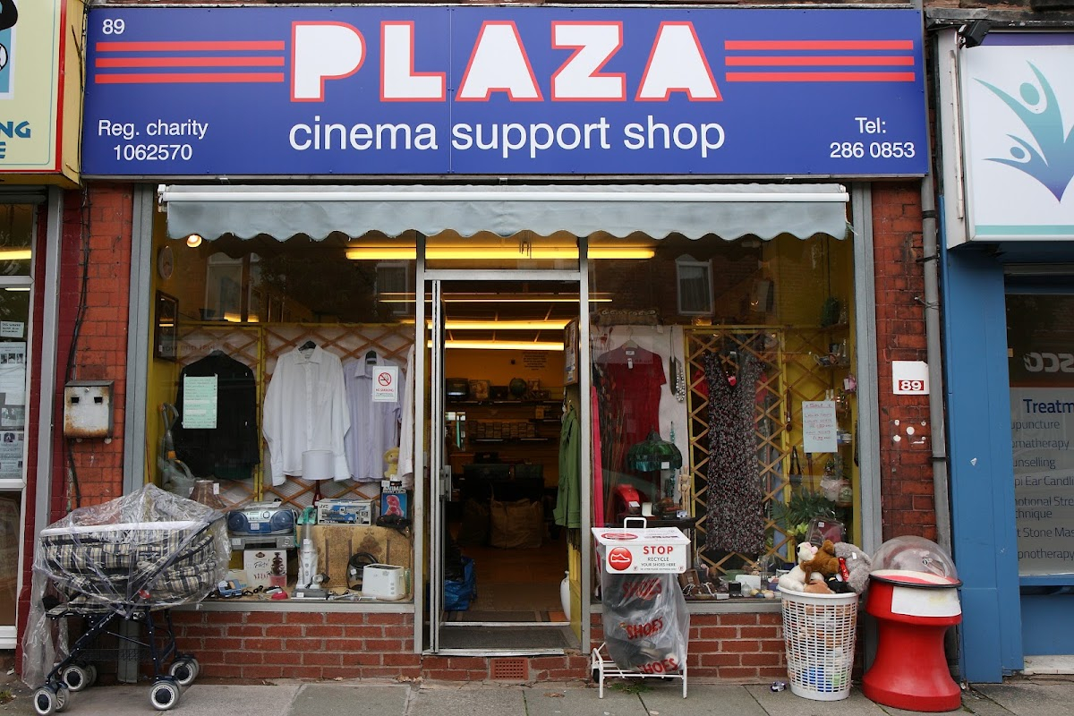Plaza Cinema Support Shop in Liverpool