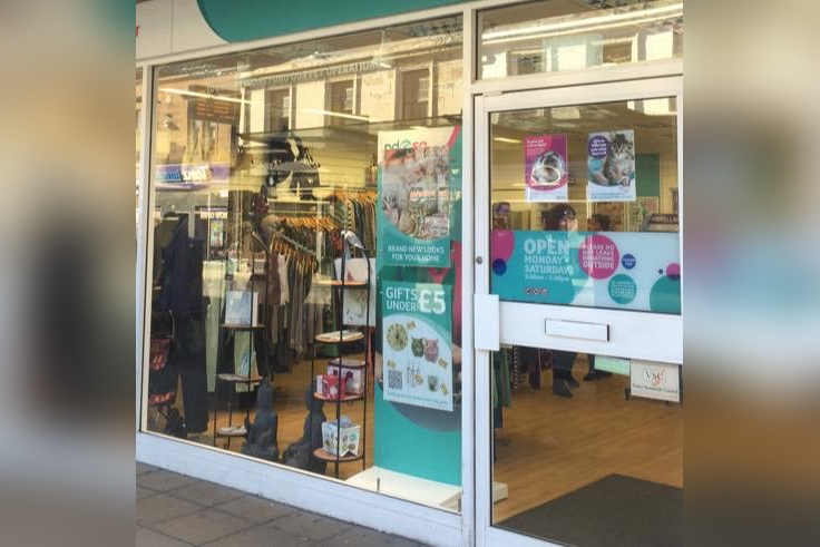 Ayr PDSA Charity Shop in Ayr