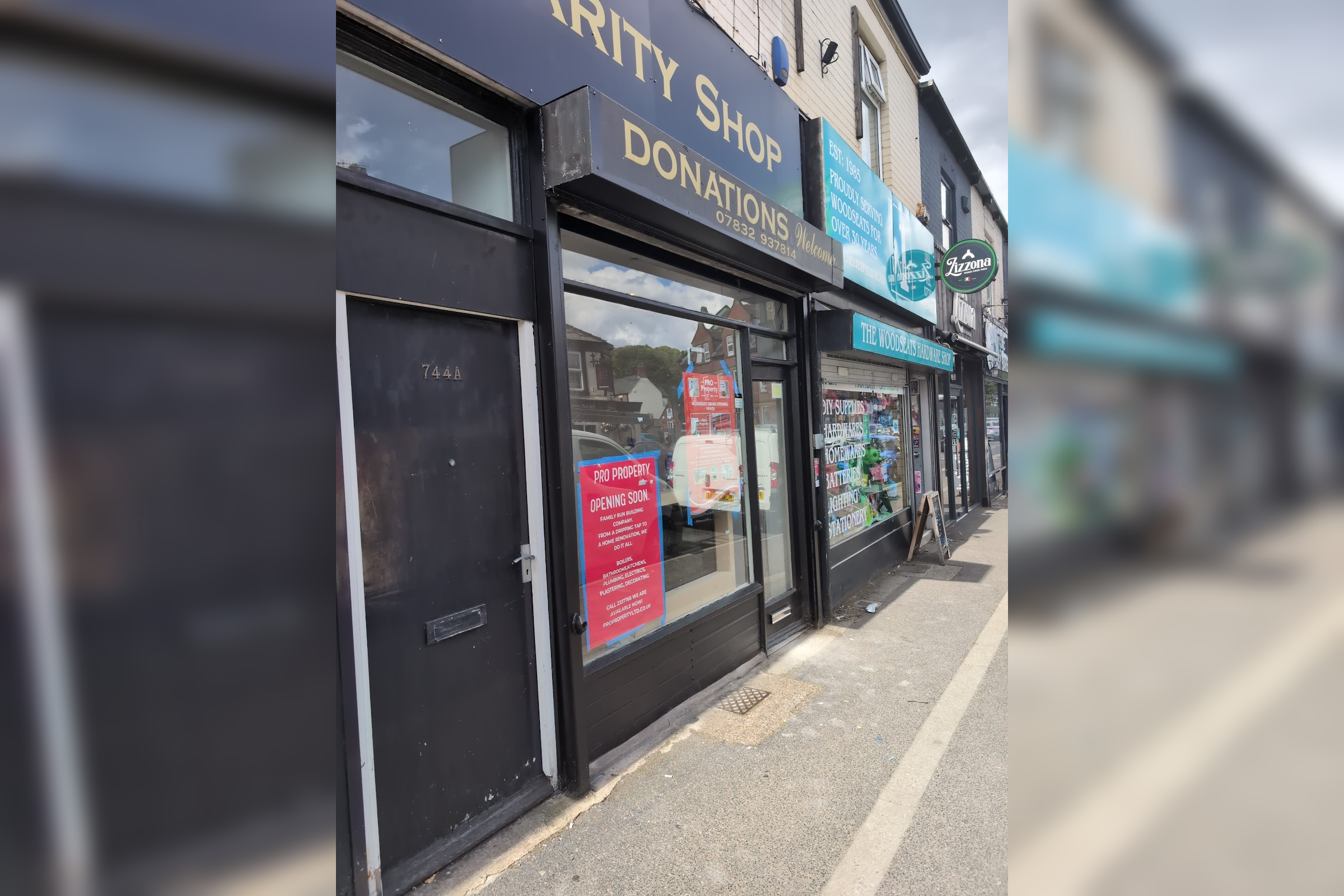 The Charity Shop in Sheffield