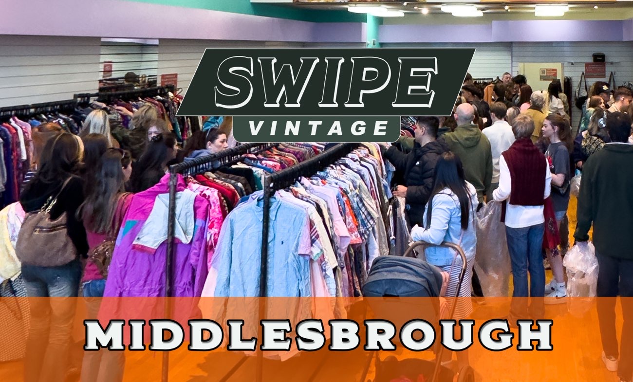 Swipe Vintage x Middlesbrough Kilo Sale in Middlesbrough