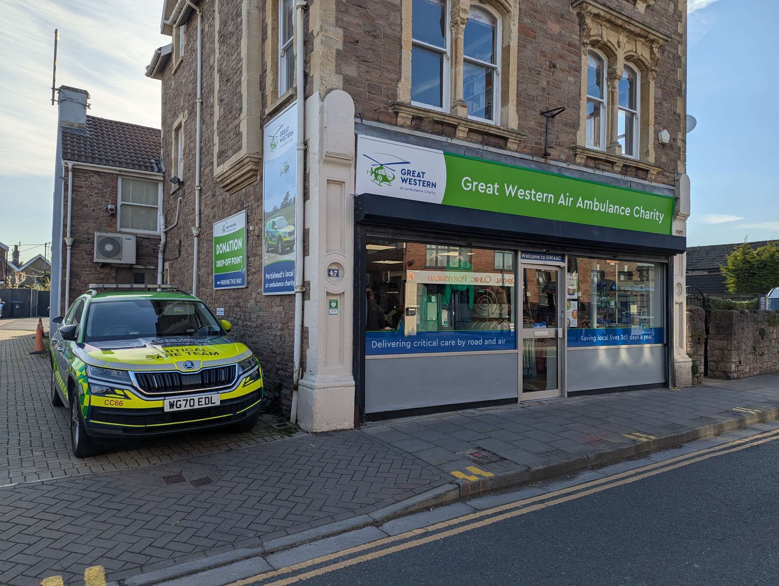 Great Western Air Ambulance Charity - Portishead Shop in Bristol