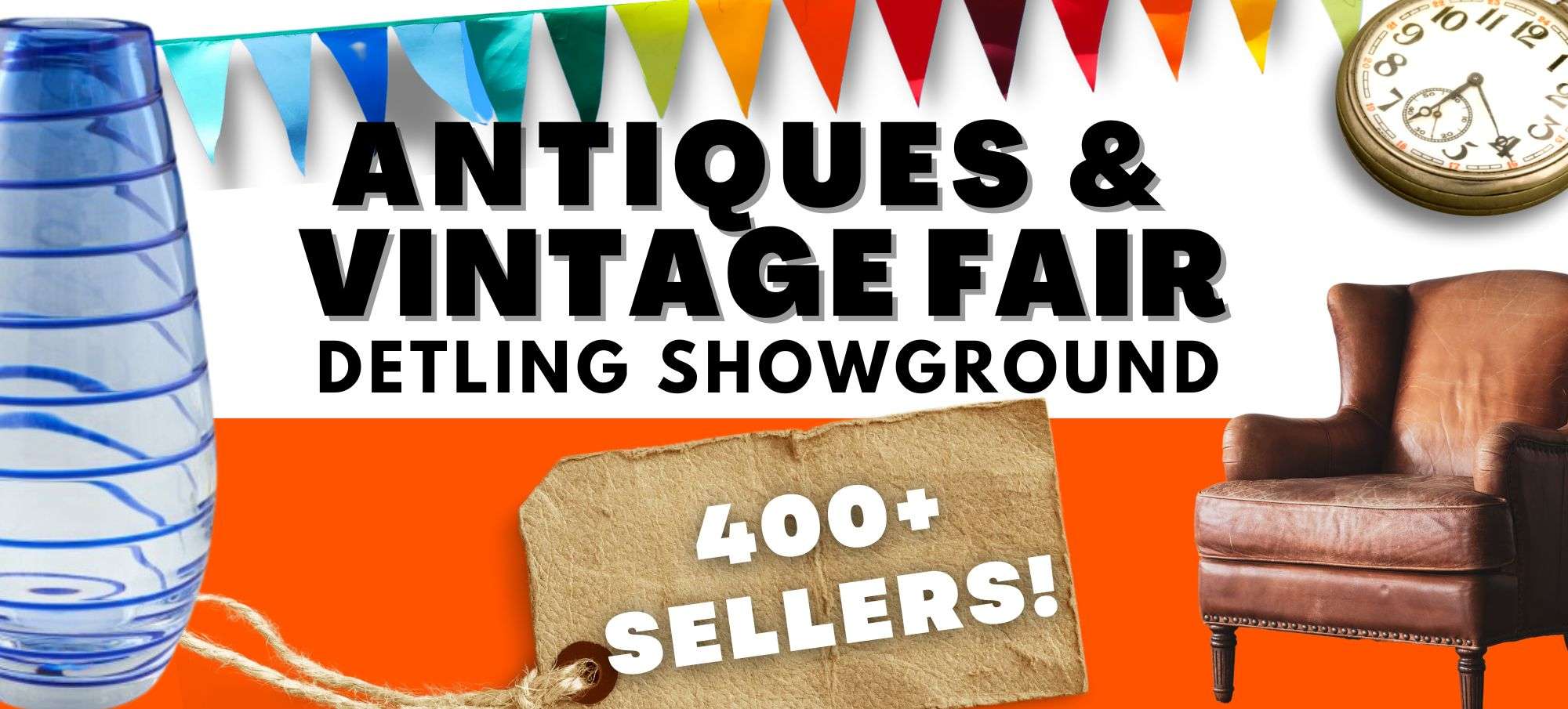 Detling Antiques & Vintage Fair in Detling Hill