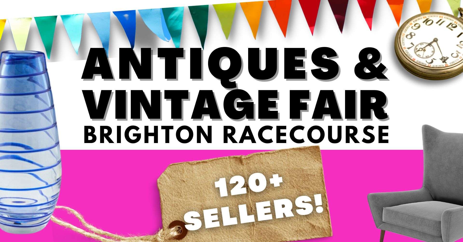 Brighton Racecourse Antiques and Vintage Fair in Brighton