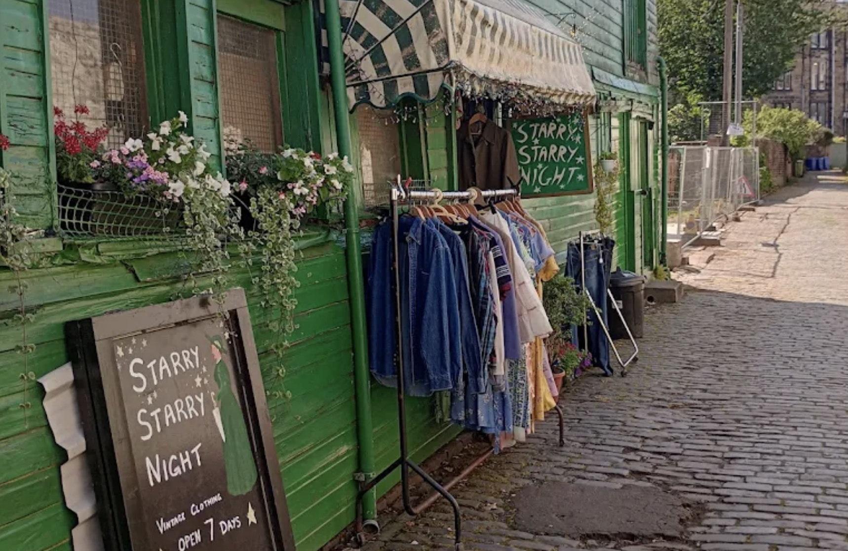 Starry Starry Night Vintage Clothing in Glasgow
