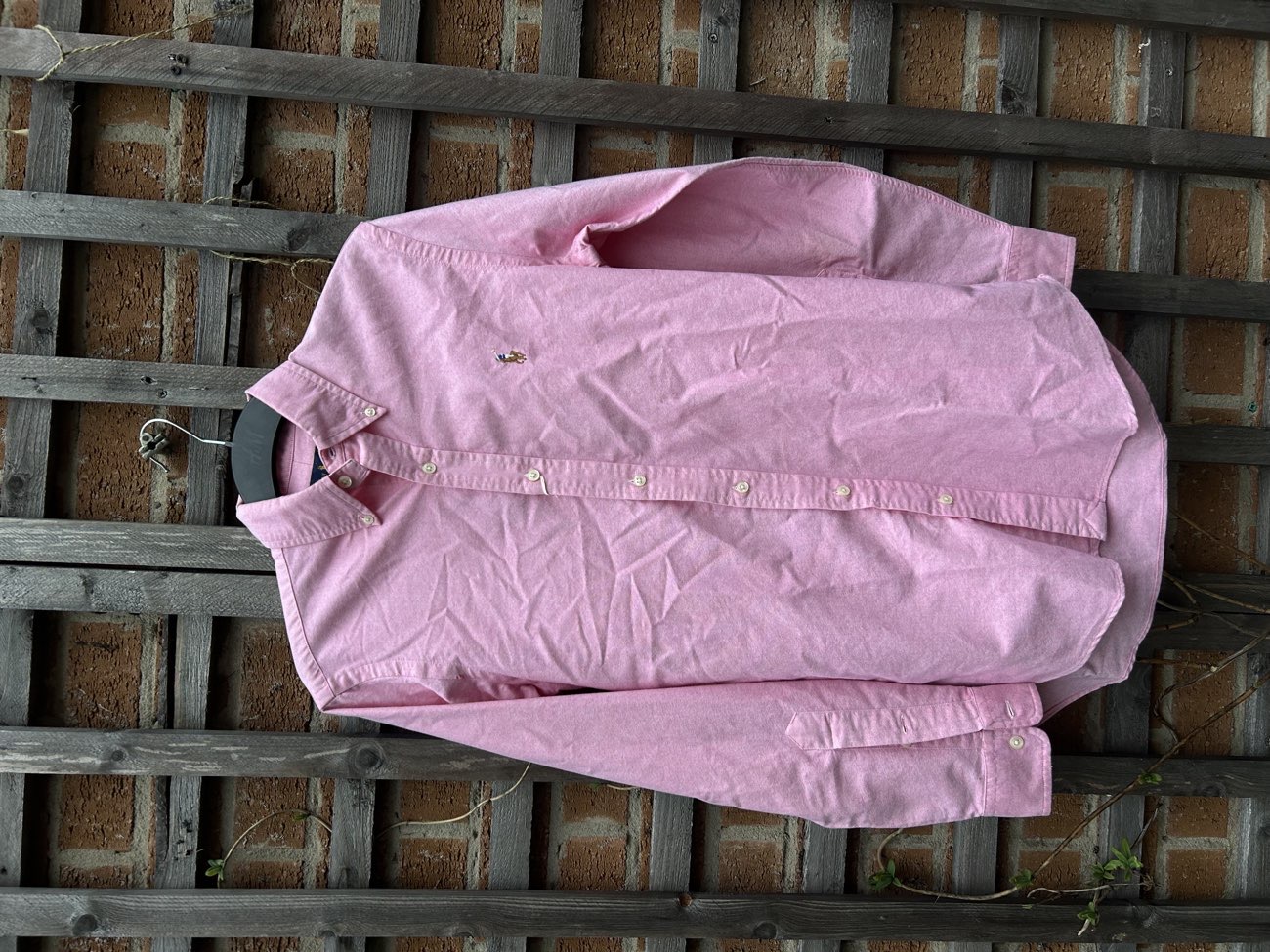 Ralph Lauren Oxford shirt bought at Age UK for £4.50