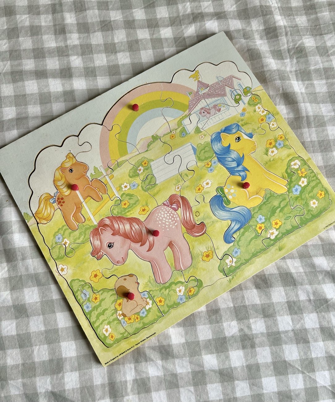 Vintage pony puzzle bought at Barnardo's for £2.00
