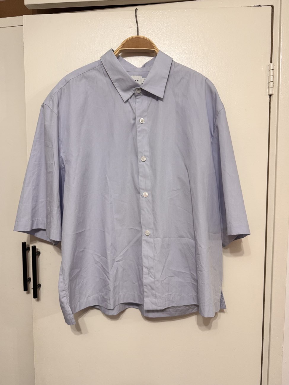 Topman Cropped Boxy short sleeve shirt 😍 100 % cotton bought at Scope for £5.00