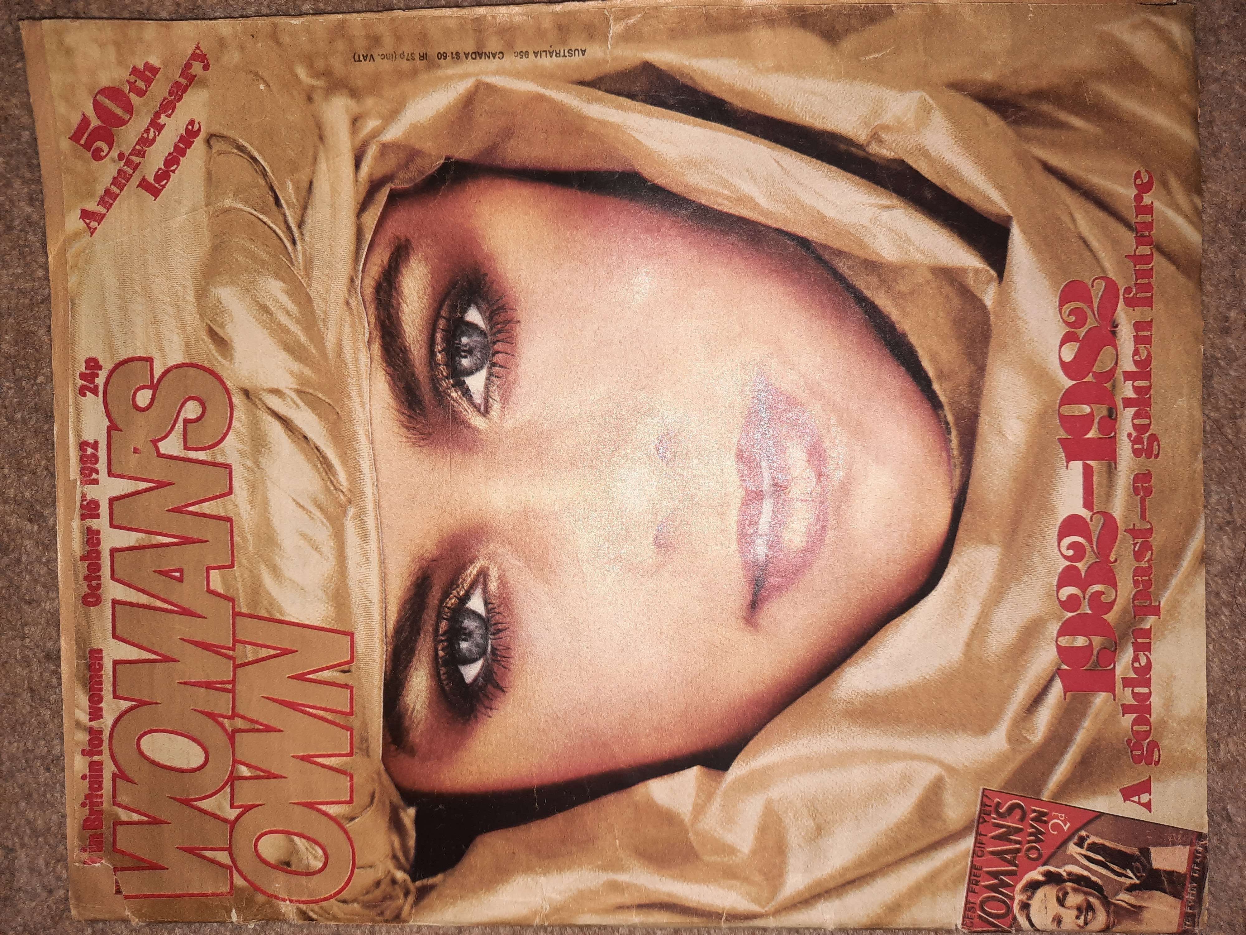 1982 woman's own 50th anniversary issue bought at Second Abbey for €5.00