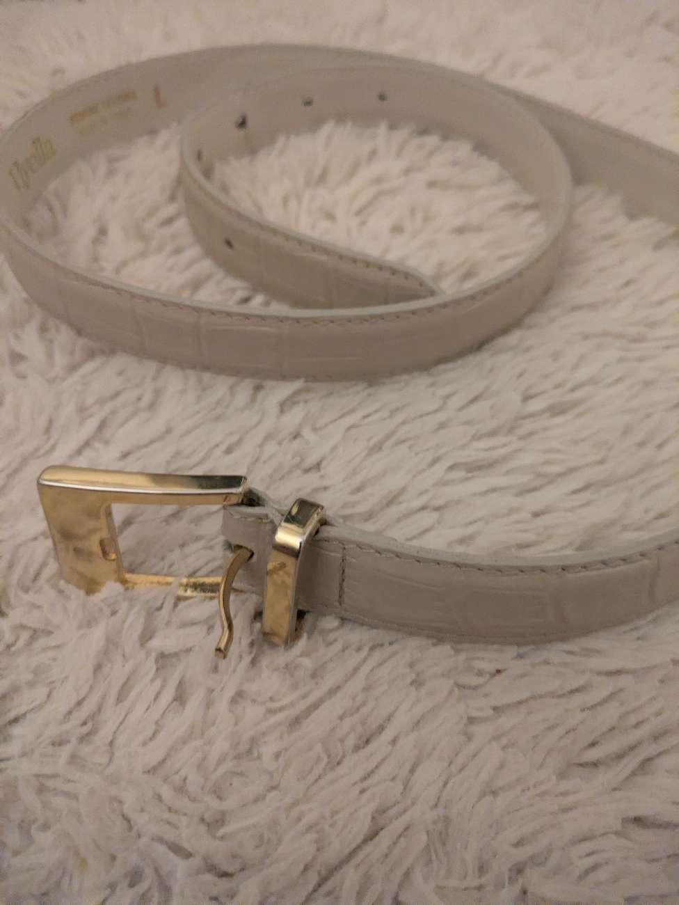 Beige Snake Print Belt!✨ bought at St Oswalds hospice for £1.00