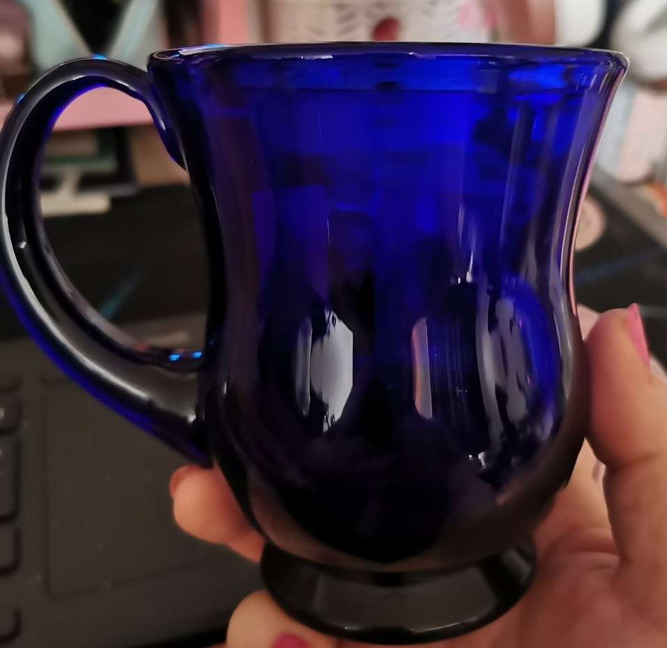 Favourite new mug bought at Samaritans Charity Shop for £1.00